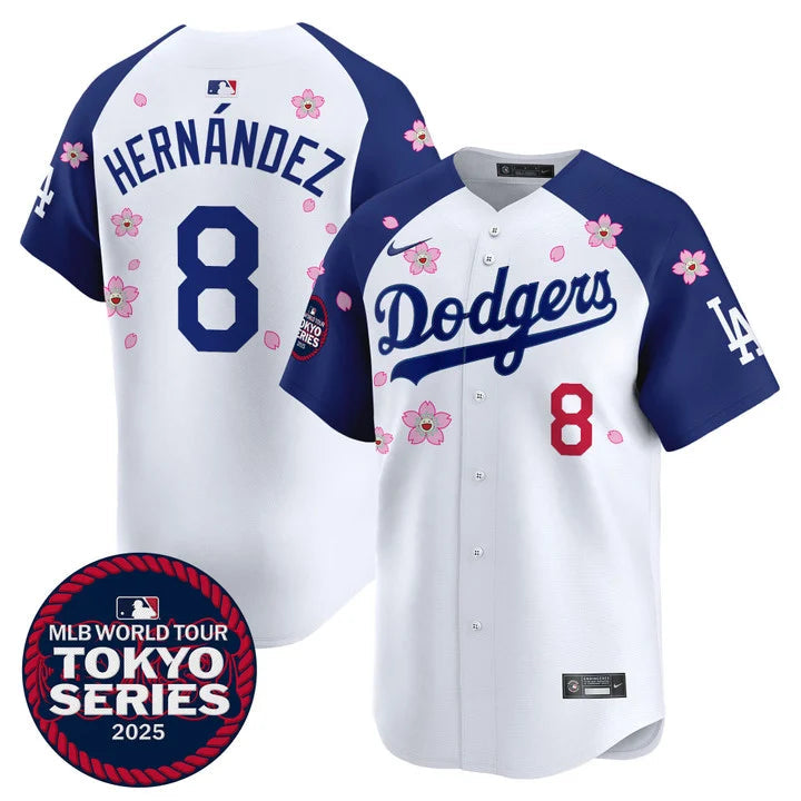 Dodgers Tokyo Series 2025 Vapor Premier Limited Jersey - Stitched