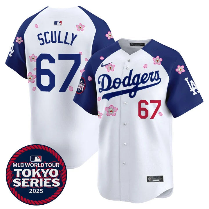 Dodgers Tokyo Series 2025 Vapor Premier Limited Jersey - Stitched