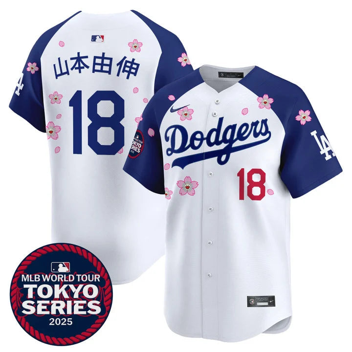 Dodgers Tokyo Series 2025 Vapor Premier Limited Jersey - Stitched