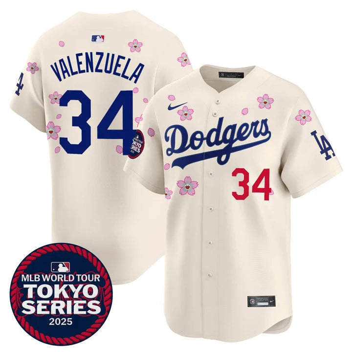 Dodgers Tokyo Series 2025 Vapor Premier Limited Jersey - Stitched