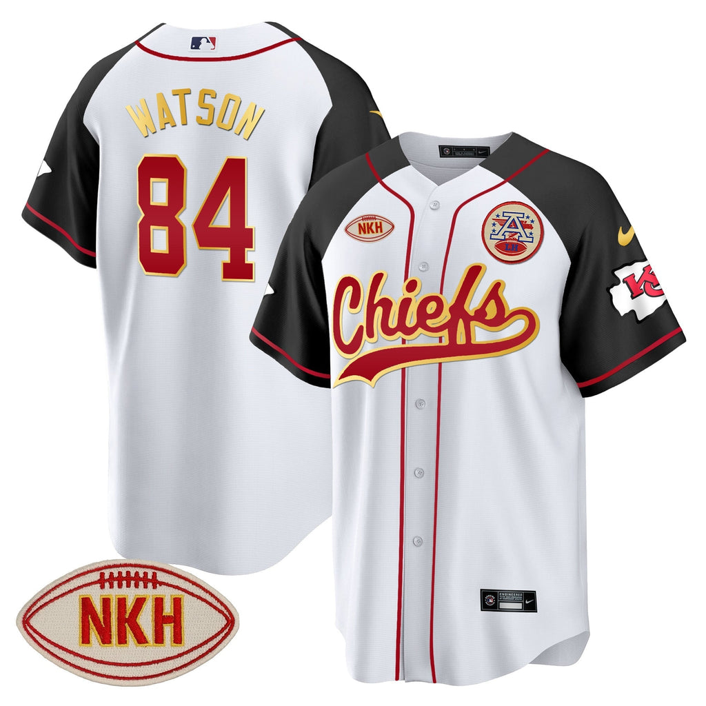 KC NKH Patch Baseball Jersey - All Stitched