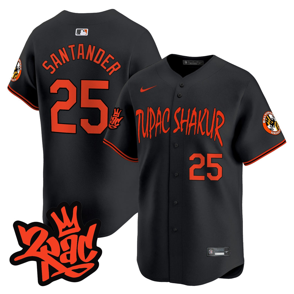Menâs BAL Tupac Shakur Vapor Premier Limited Jersey - All Stitched