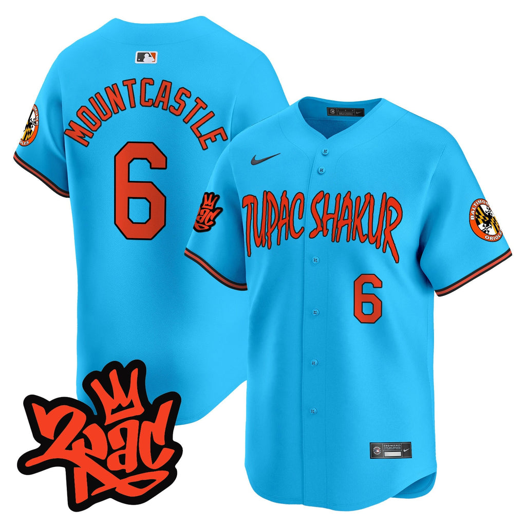 Menâs BAL Tupac Shakur Vapor Premier Limited Jersey - All Stitched