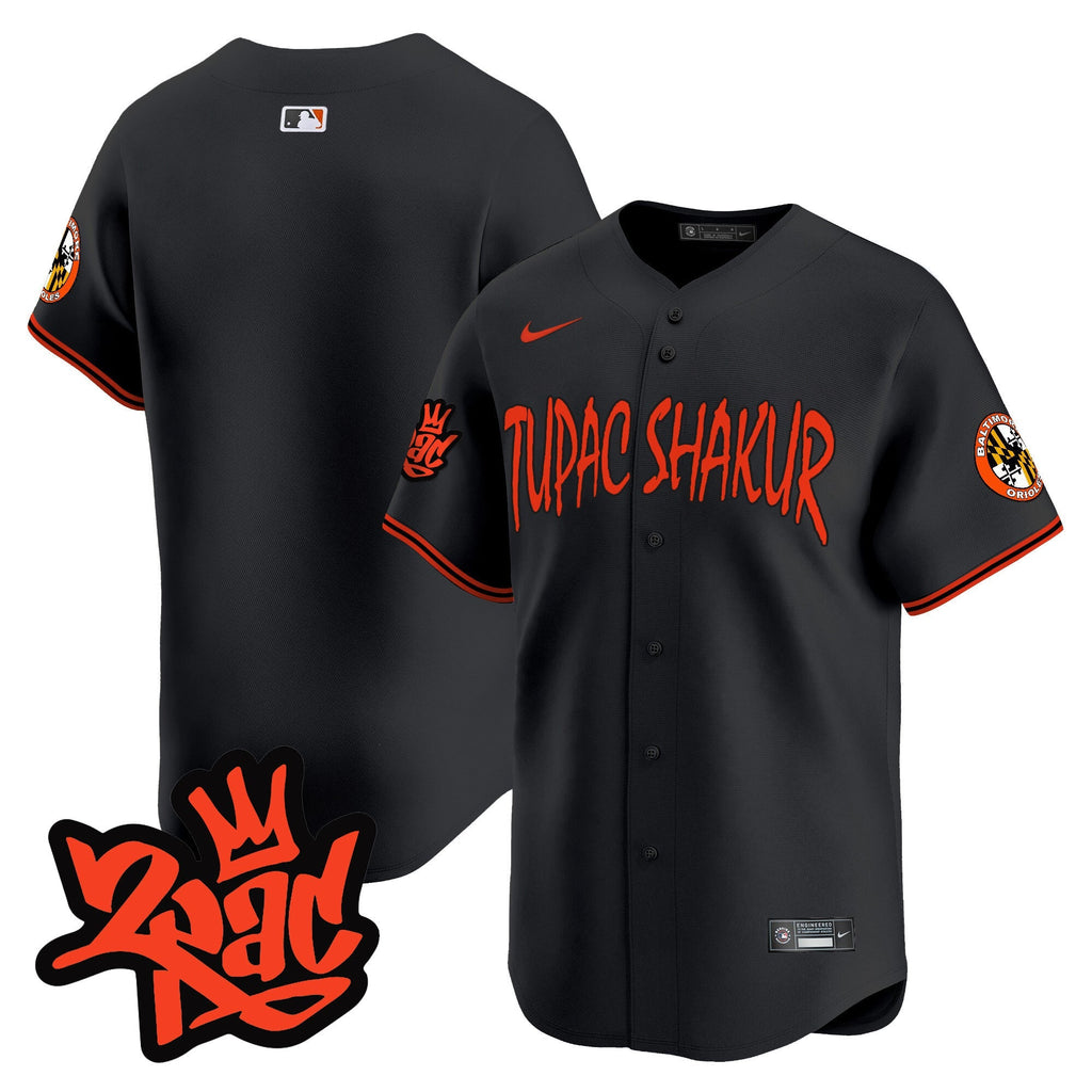 Menâs BAL Tupac Shakur Vapor Premier Limited Jersey - All Stitched