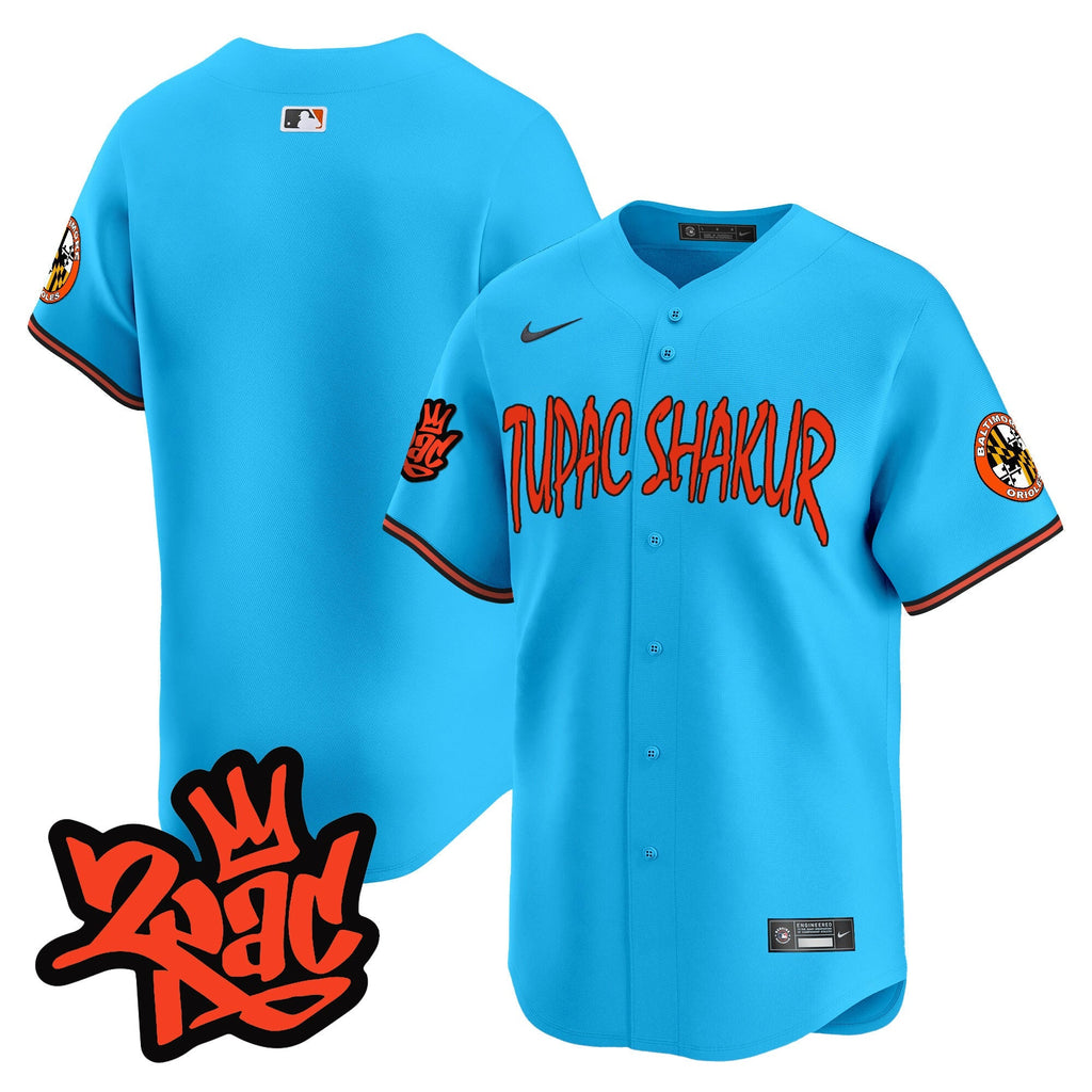Menâs BAL Tupac Shakur Vapor Premier Limited Jersey - All Stitched