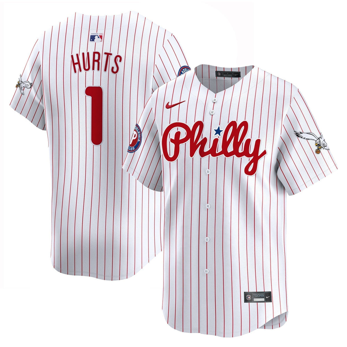 Phillies & Eagles Vapor Premier Limited Jersey - All Stitched