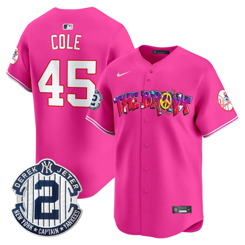 NYY The Bronx Graffiti Vapor Premier Limited Jersey V7 - All Stitched