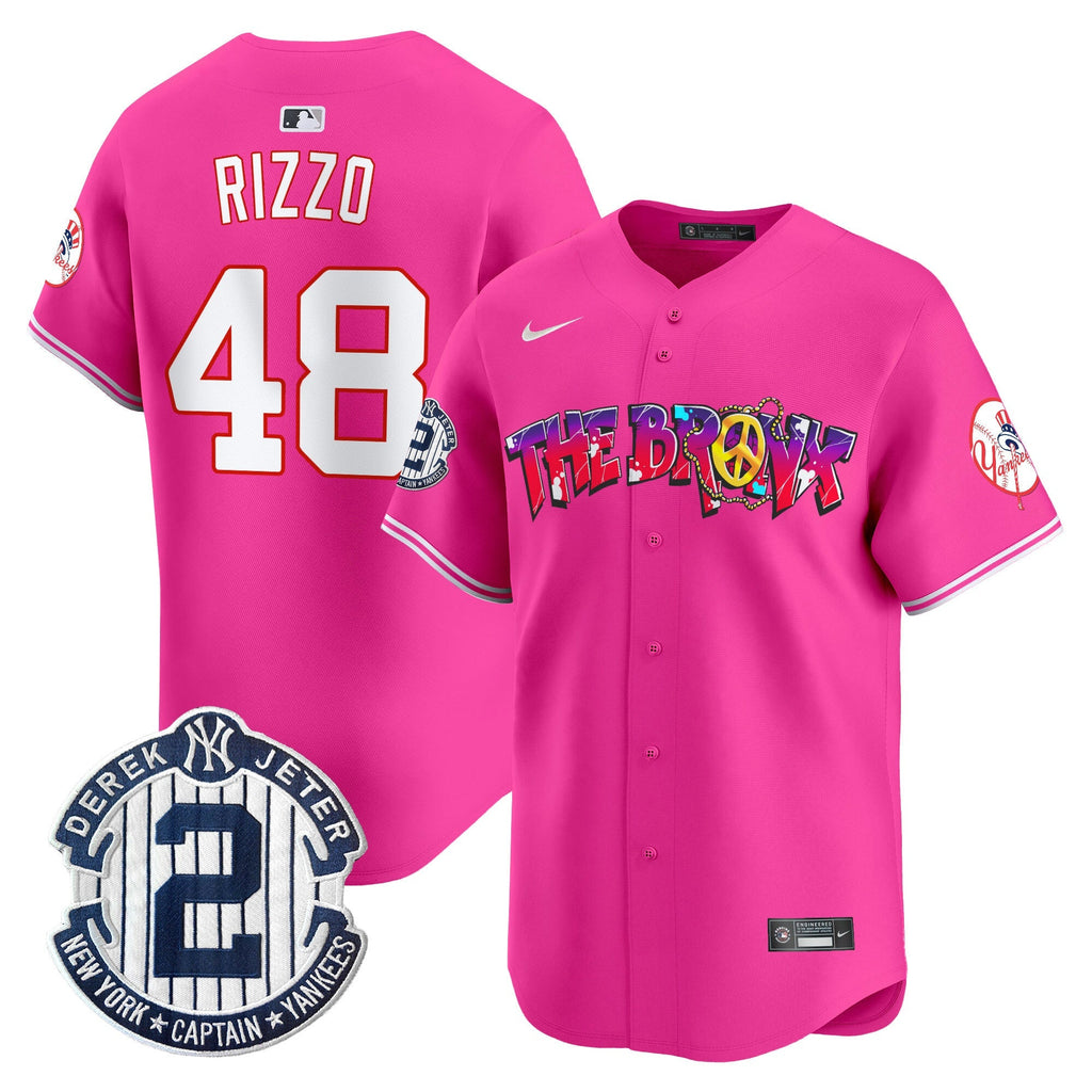 NYY The Bronx Graffiti Vapor Premier Limited Jersey V7 - All Stitched