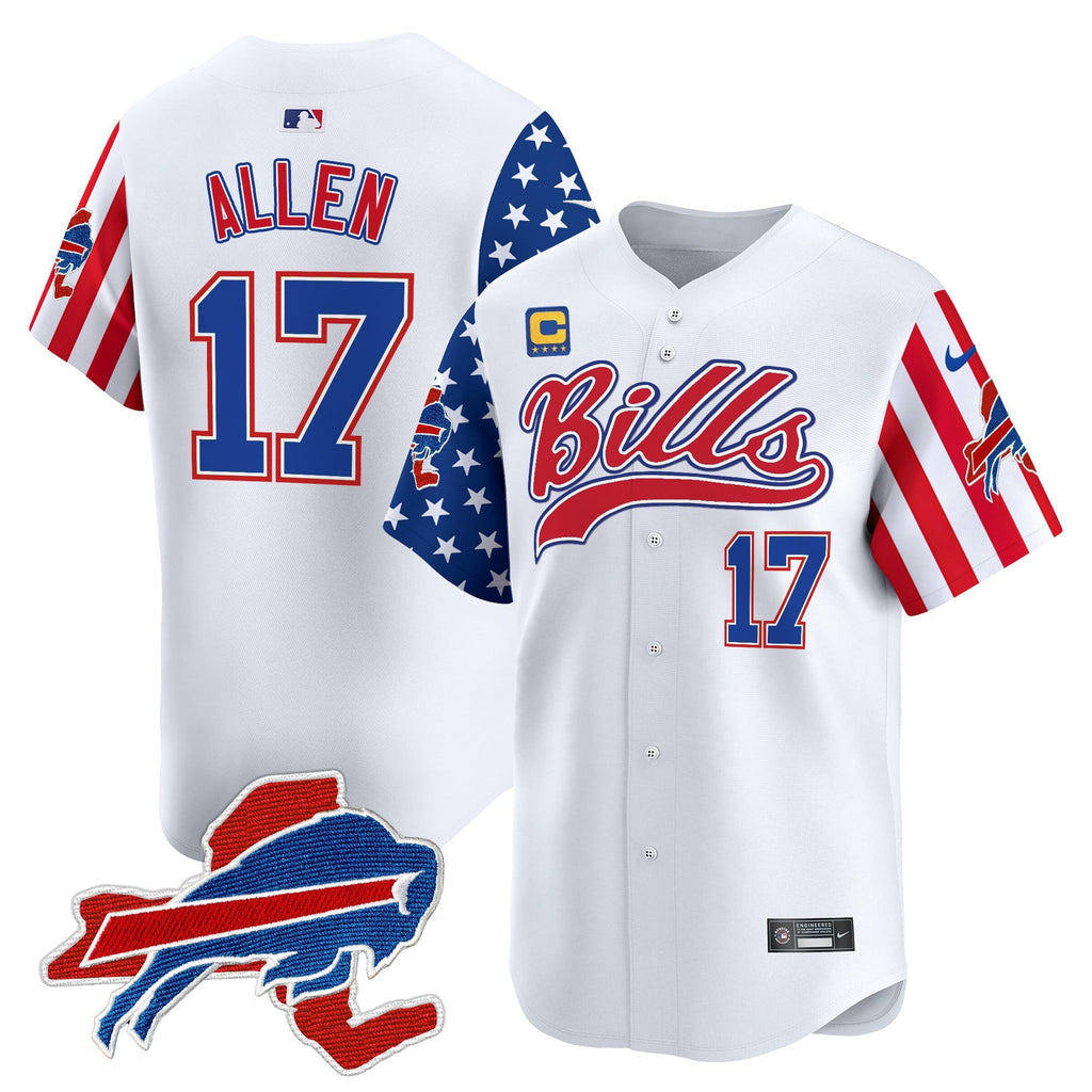 BUF 2024 American Style Vapor Baseball Jersey - All Stitched