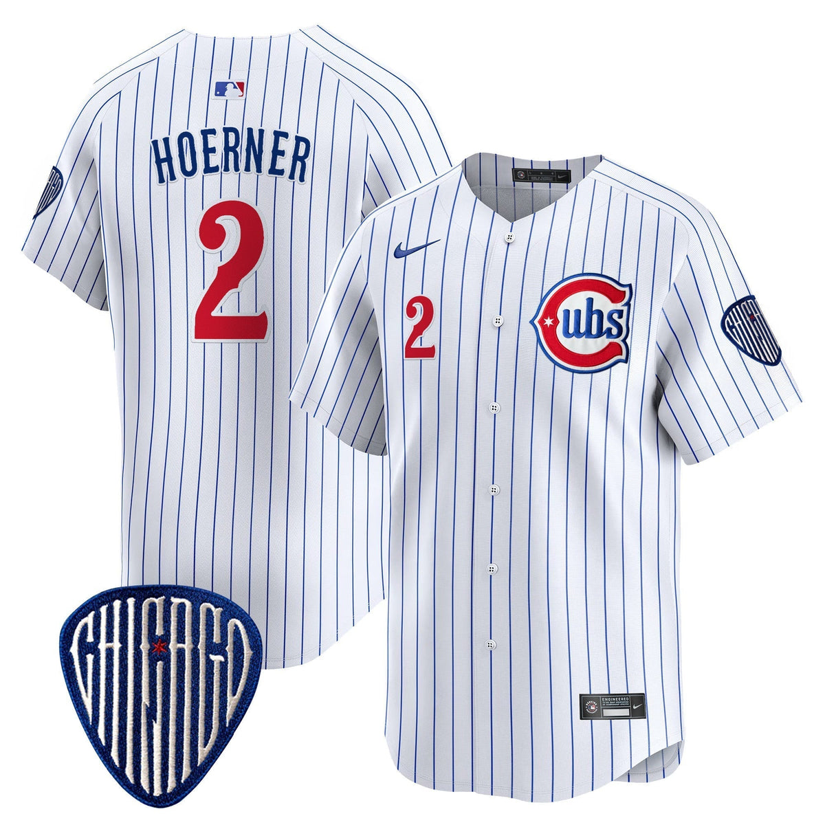 CHC Blue Alternate Vapor Premier Limited Jersey - All Stitched