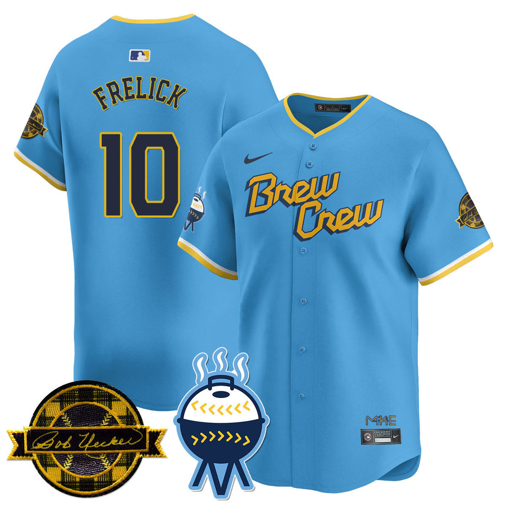 MIL 2025 Limited Jersey - Bob Uecker Patch - All Stitched