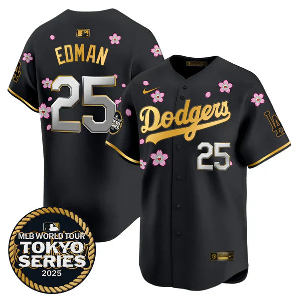 Dodgers Tokyo Series 2025 Vapor Premier Limited Jersey - Stitched