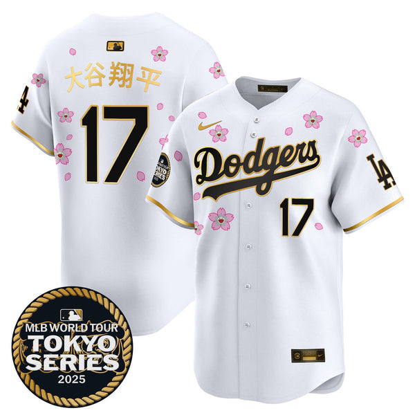 Dodgers Tokyo Series 2025 Vapor Premier Limited Jersey - Stitched