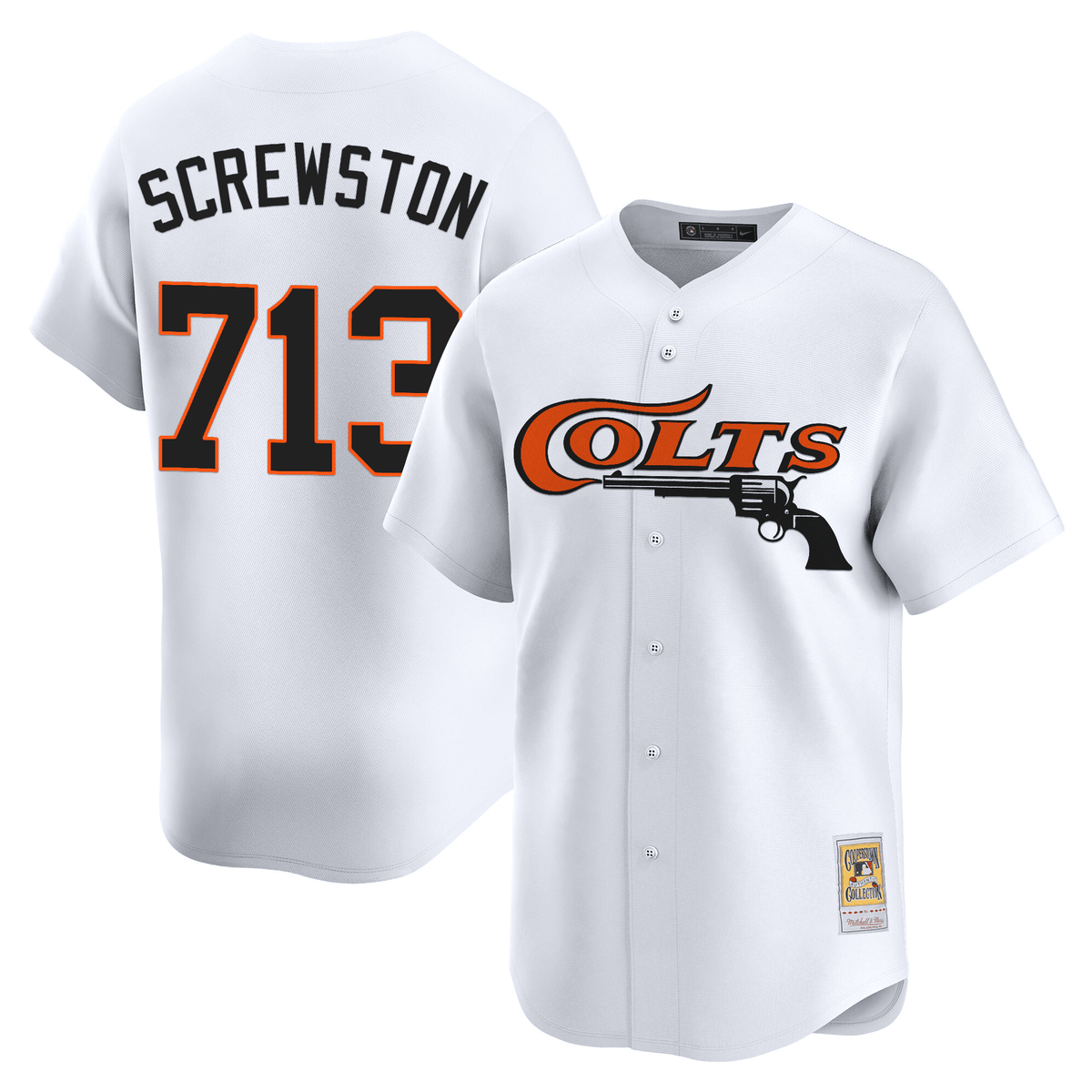 HOU Throwback Vapor Premier Limited Jersey - All Stitched