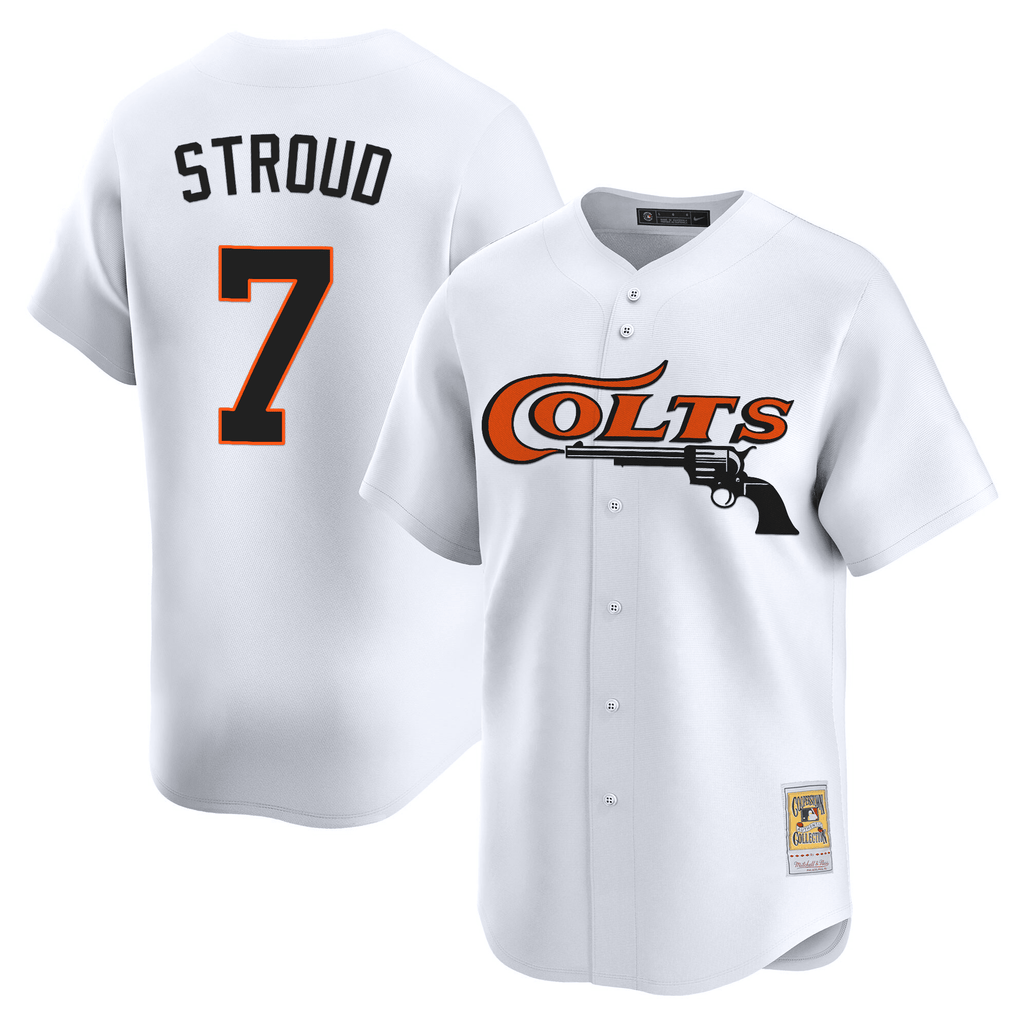 HOU Throwback Vapor Premier Limited Jersey - All Stitched