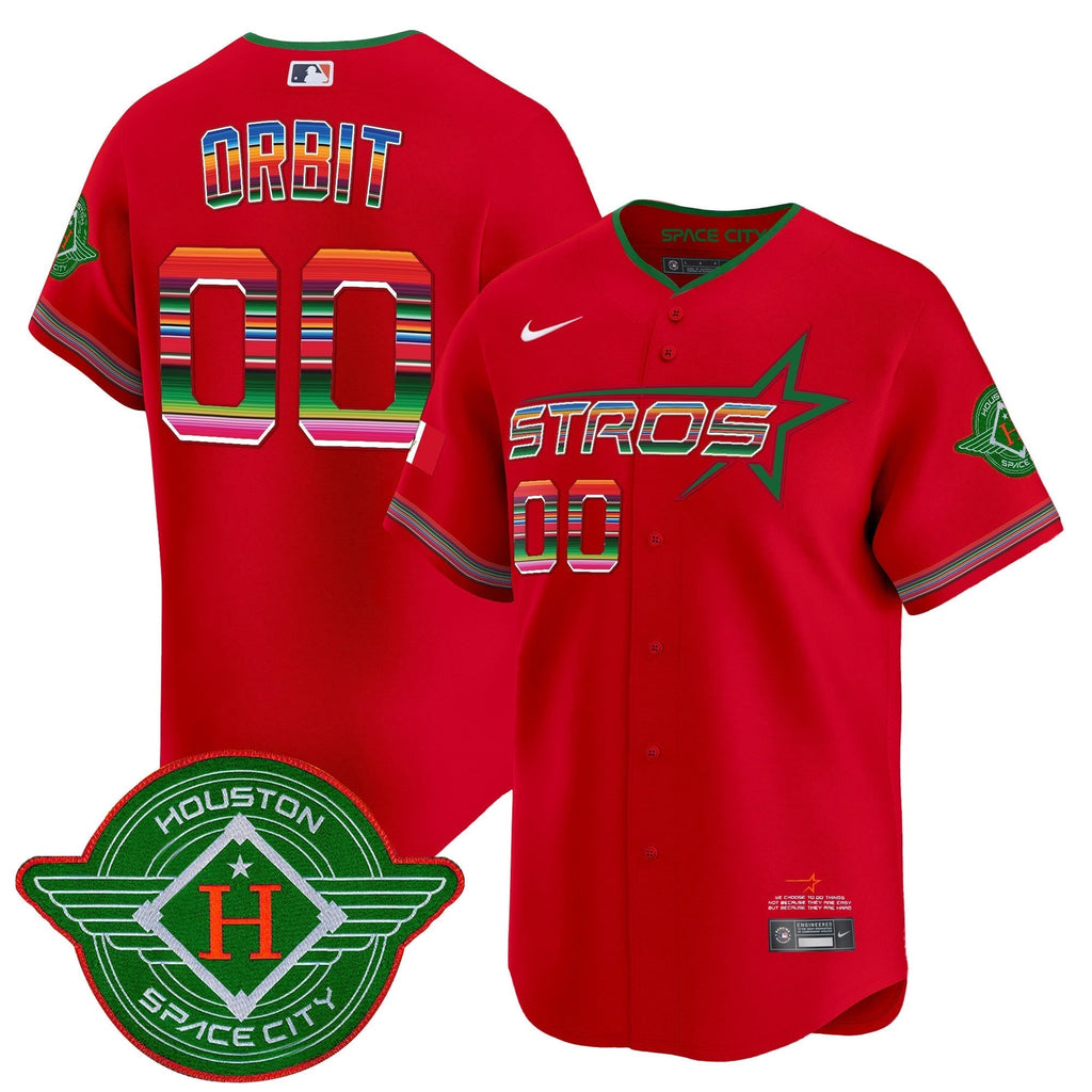 Astros 2025 City Connect Mexico Vapor Premier Limited Jersey - All Stitched