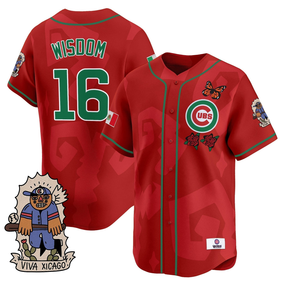 2025 CHC Mexican Heritage Vapor Premier Limited Jersey - Stitched
