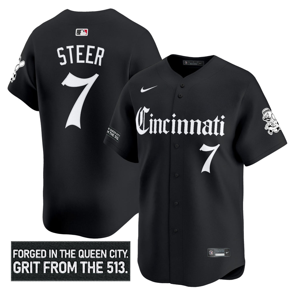 CIN 'Gothic Queen City Edition' Vapor Premier Limited Men Jersey - All Stitched