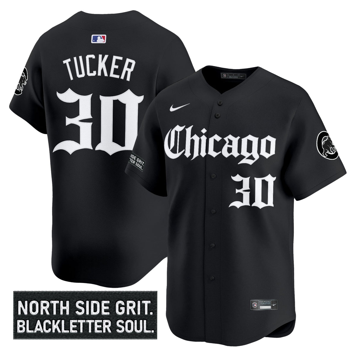 CHC 'Gothic North Side Edition' Vapor Premier Limited Jersey V2 - All Stitched