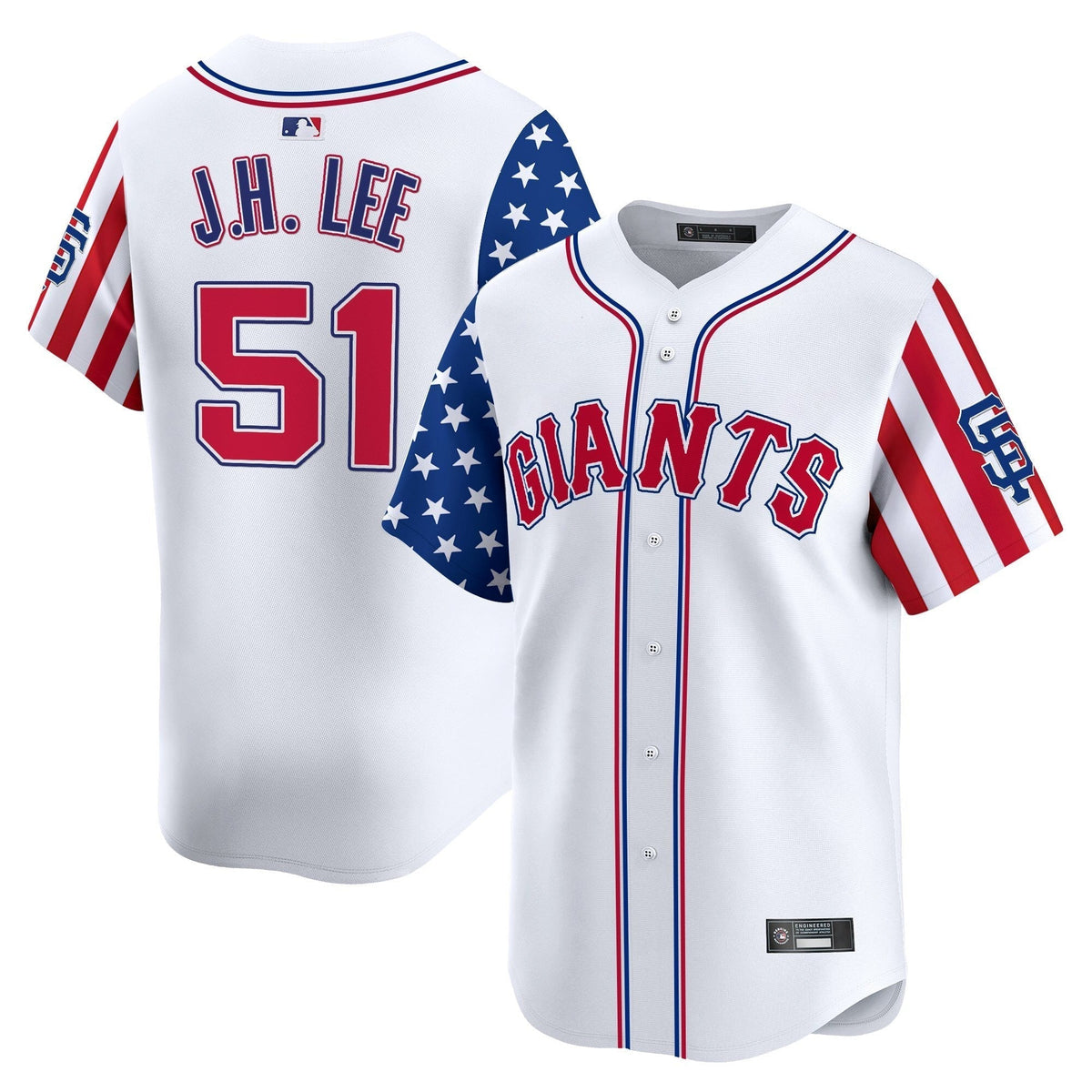 SF 2025 Independence Day Vapor Premier Limited Jersey - All Stitched