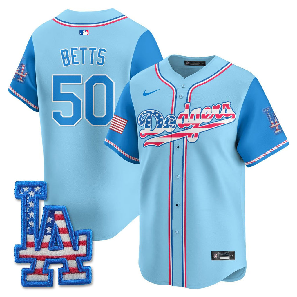 LAD 2025 Fourth of July Jersey - All Stitched