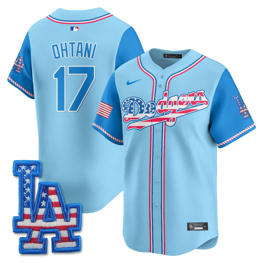 LAD 2025 Fourth of July Men Jersey - All Stitched