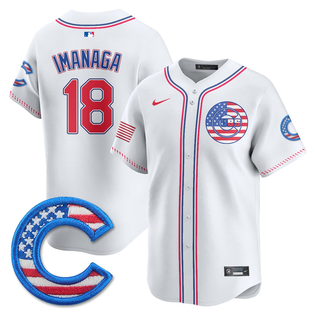 CHC 2025 Fourth of July Jersey - All Stitched