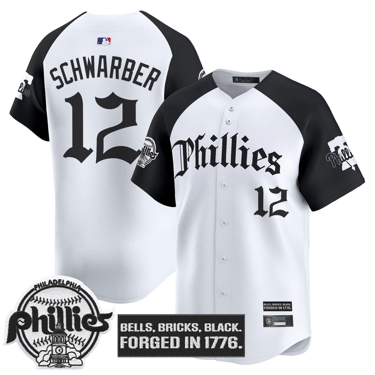 PHI 'Gothic Liberty Edition' Vapor Premier Limited Jersey - All Stitched