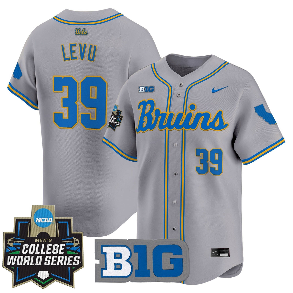 UCLA 2025 World Series Vapor Premier Limited Jersey - All Stitched