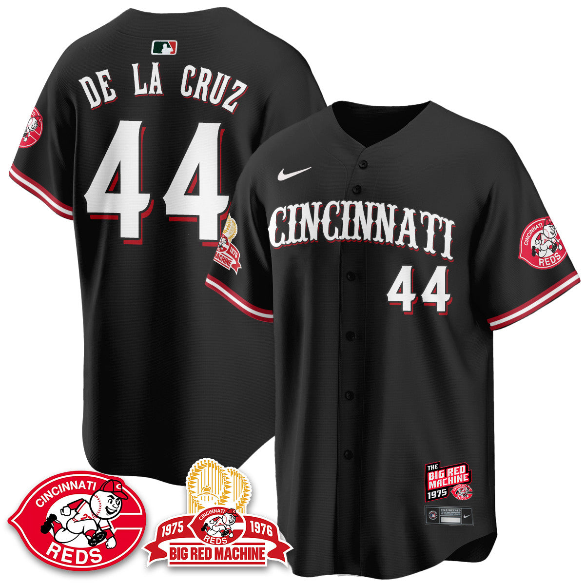 CIN Big Red Machine 50th Anniversary Men Jersey - All Stitched
