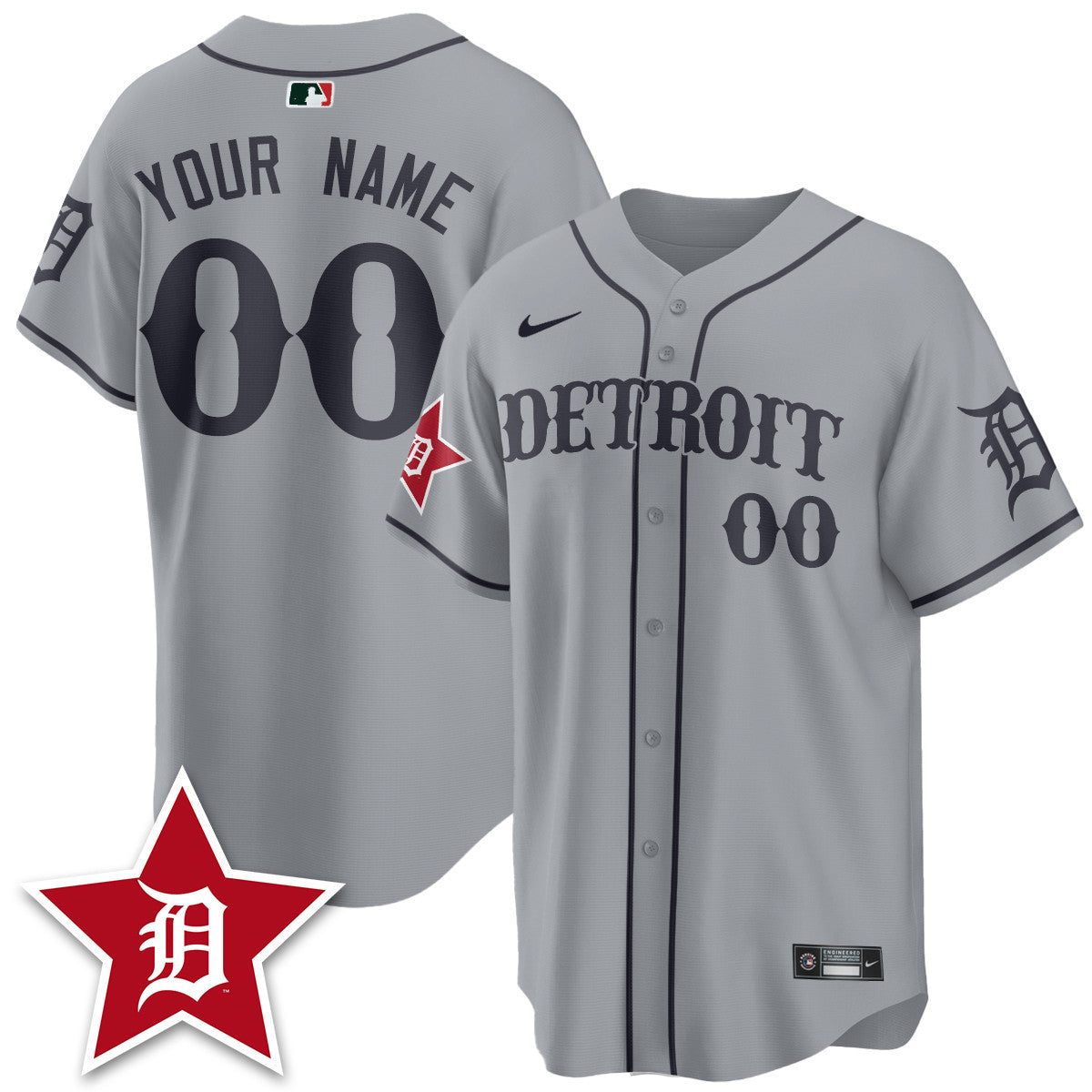 DET Black In Baseball Style Limited Jersey - All Stitched