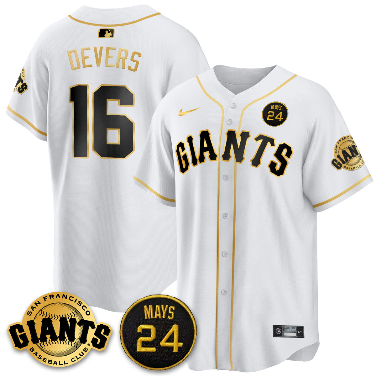 Rafael Devers - San Francisco Giants 2025 Limited Jersey - All Stitched