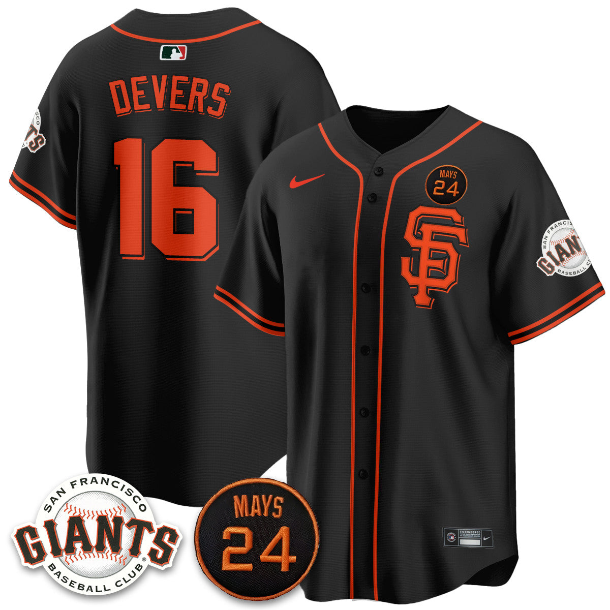 Rafael Devers - San Francisco Giants 2025 Limited Jersey - All Stitched