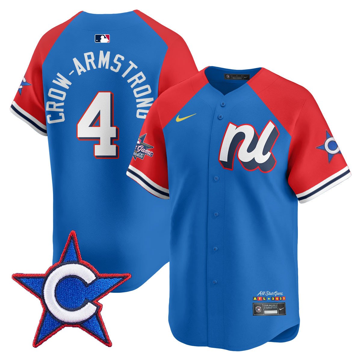 National League 2025 MLB All-Star Jersey - All Stitched