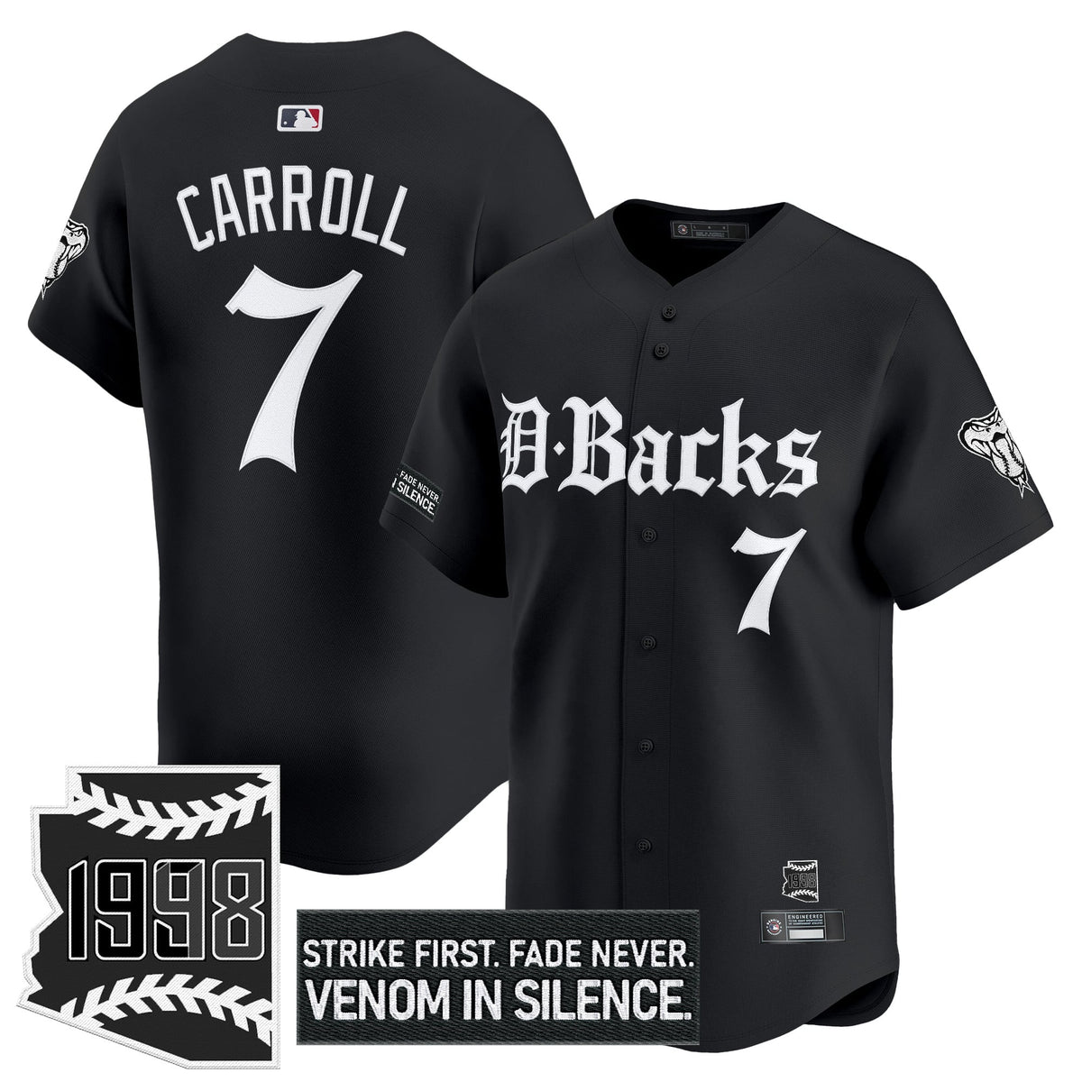 ARI 'Gothic Desert Fang Edition' Vapor Premier Limited Jersey V2 - All Stitched