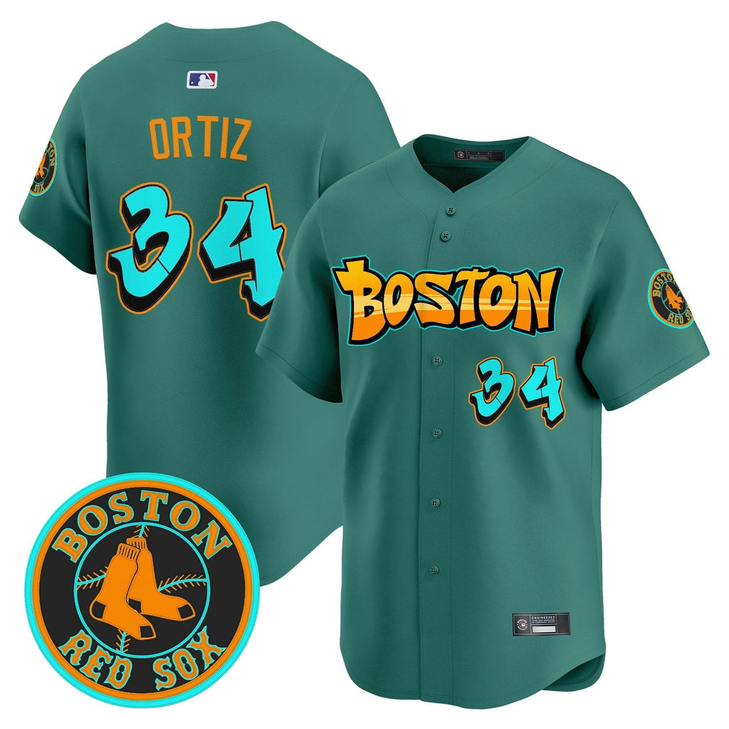 BOS 'Graffiti Streetstyle Edition' Vapor Premier Limited Jersey - All Stitched