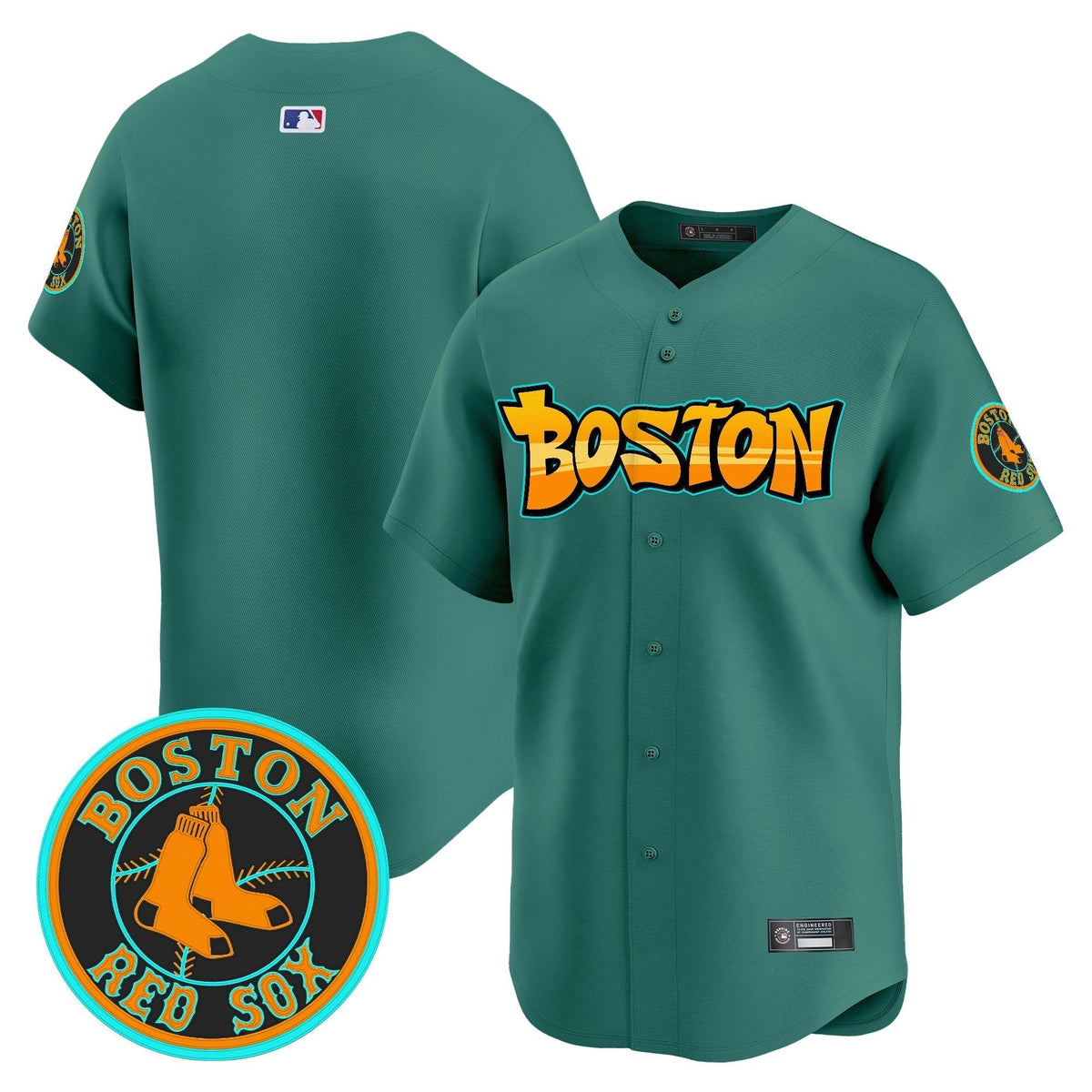 BOS 'Graffiti Streetstyle Edition' Vapor Premier Limited Jersey - All Stitched