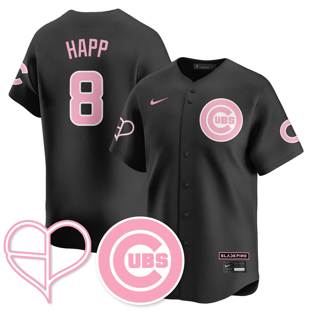 Chicago Cubs BL??KPI?K 2025 Limited Custom Jersey - All Stitched
