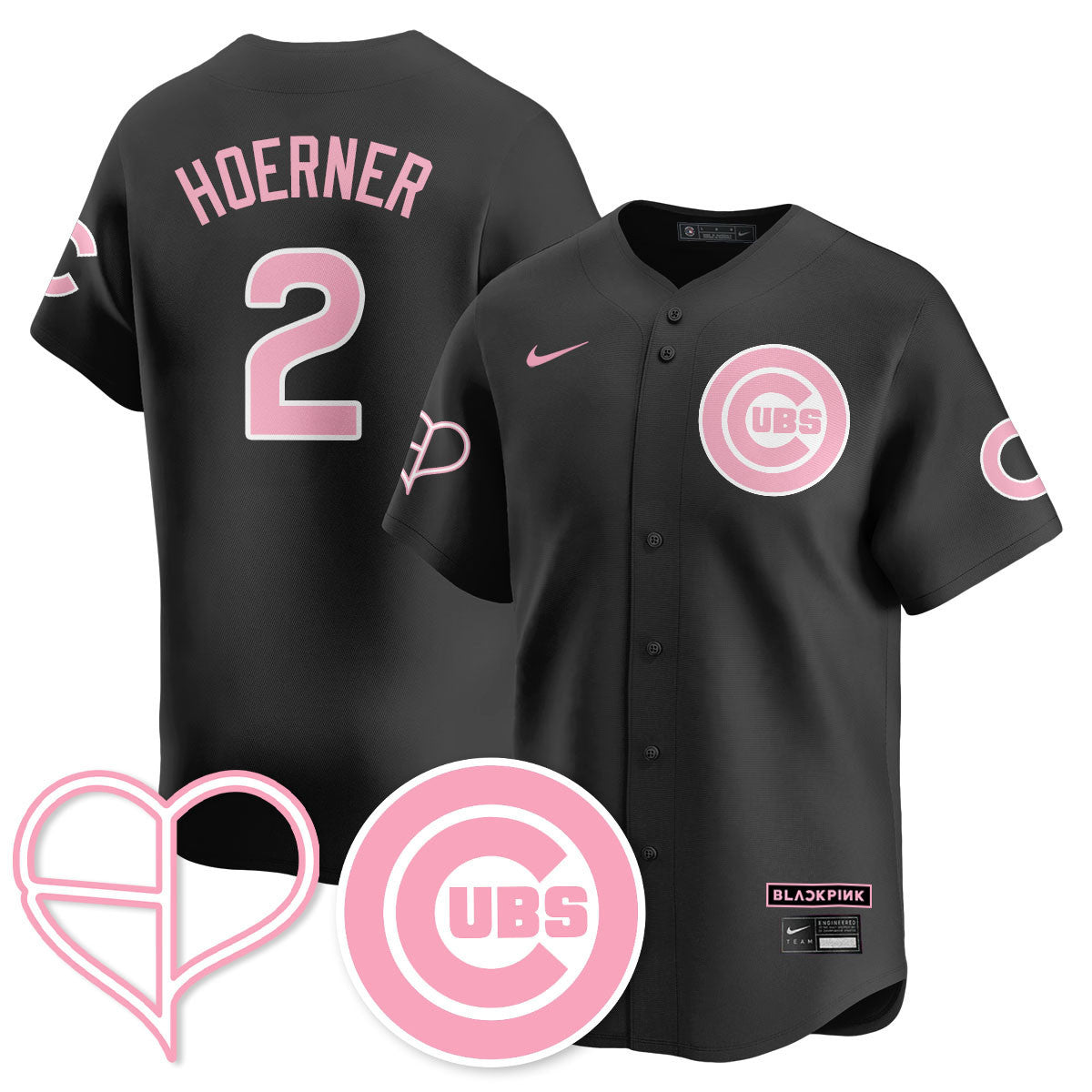 Chicago Cubs BL??KPI?K 2025 Limited Custom Jersey - All Stitched