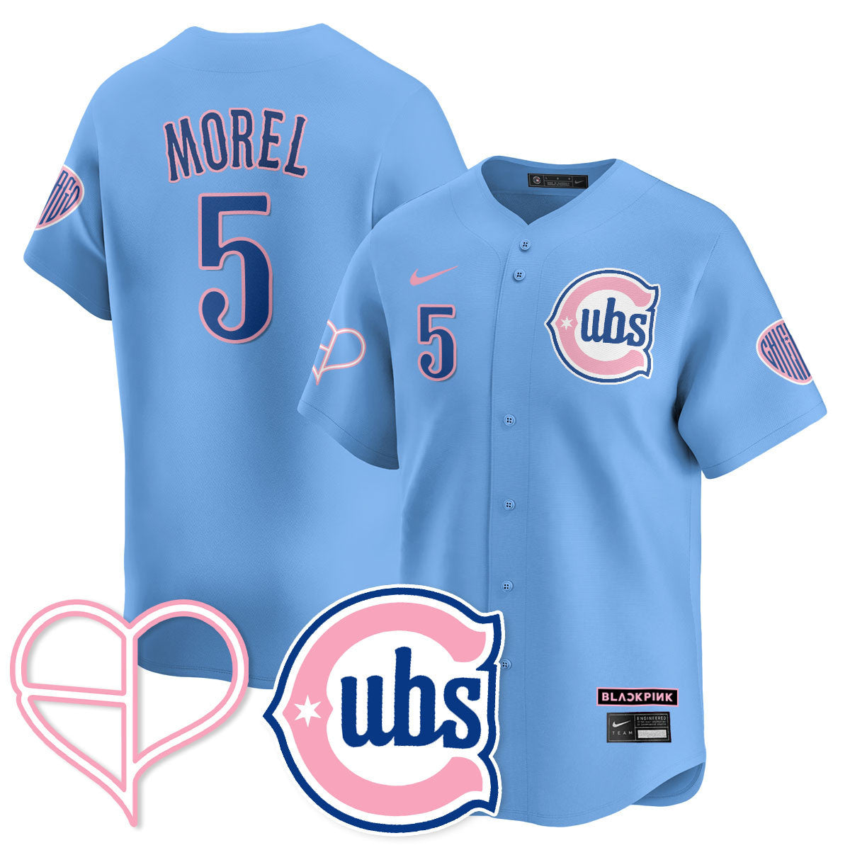 Chicago Cubs BL??KPI?K 2025 Limited Custom Jersey - All Stitched