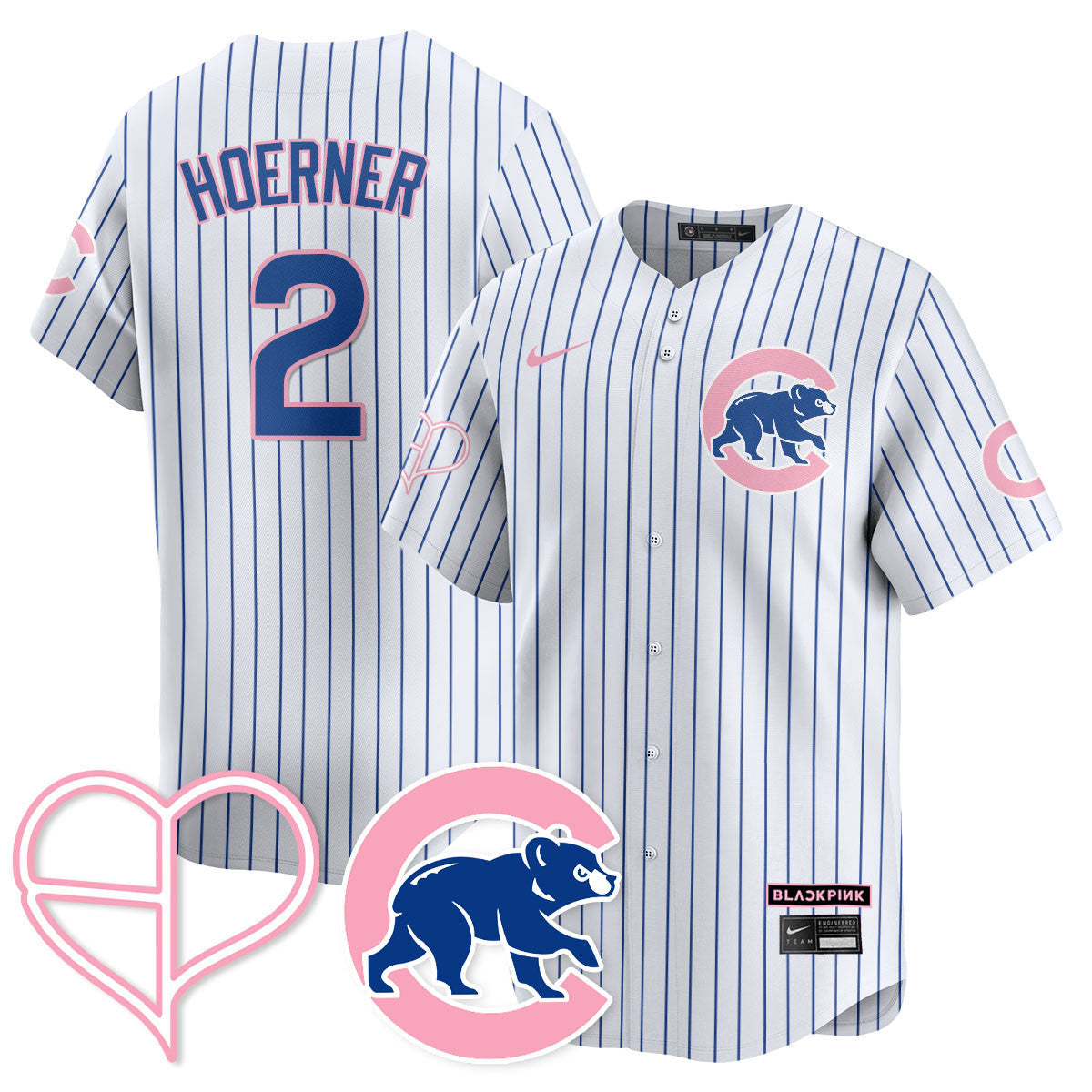 Chicago Cubs BL??KPI?K 2025 Limited Custom Jersey - All Stitched