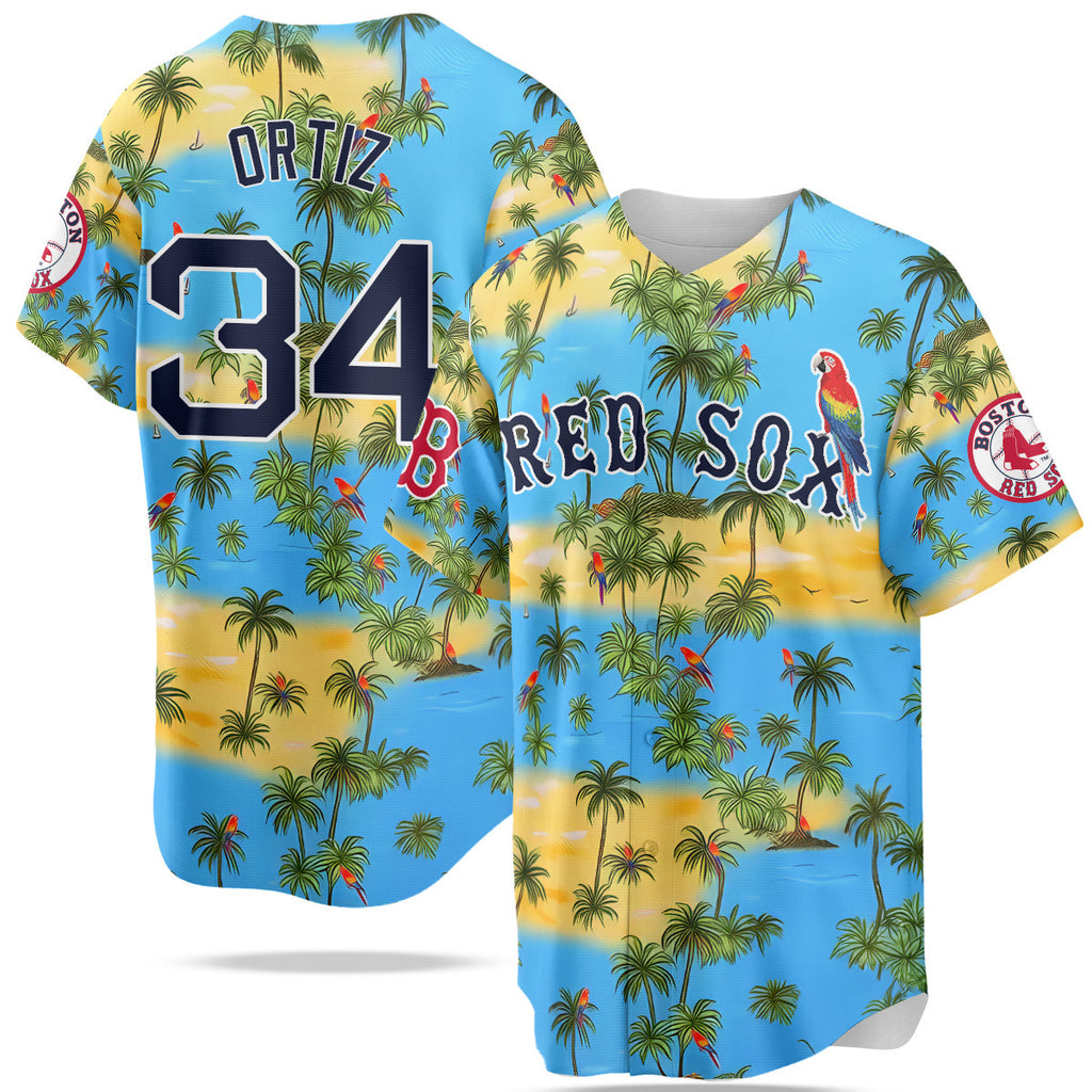 Custom Boston Red Sox Summer 2025 Jersey - Stitched
