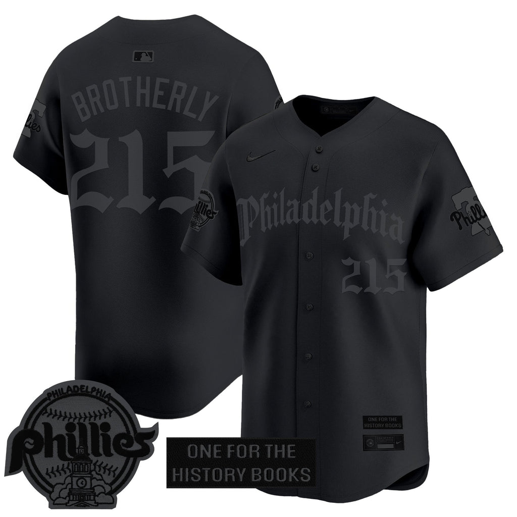 Phillies 'Retro Newspaper Edition' Vapor Premier Limited Jersey - All Stitched