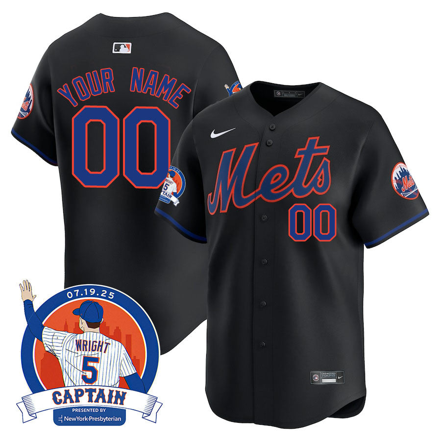NYM David Wright "Mets Legend" Jersey - All Stitched