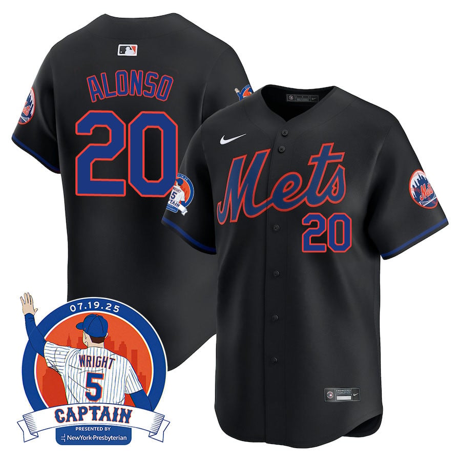 NYM David Wright "Mets Legend" Jersey - All Stitched