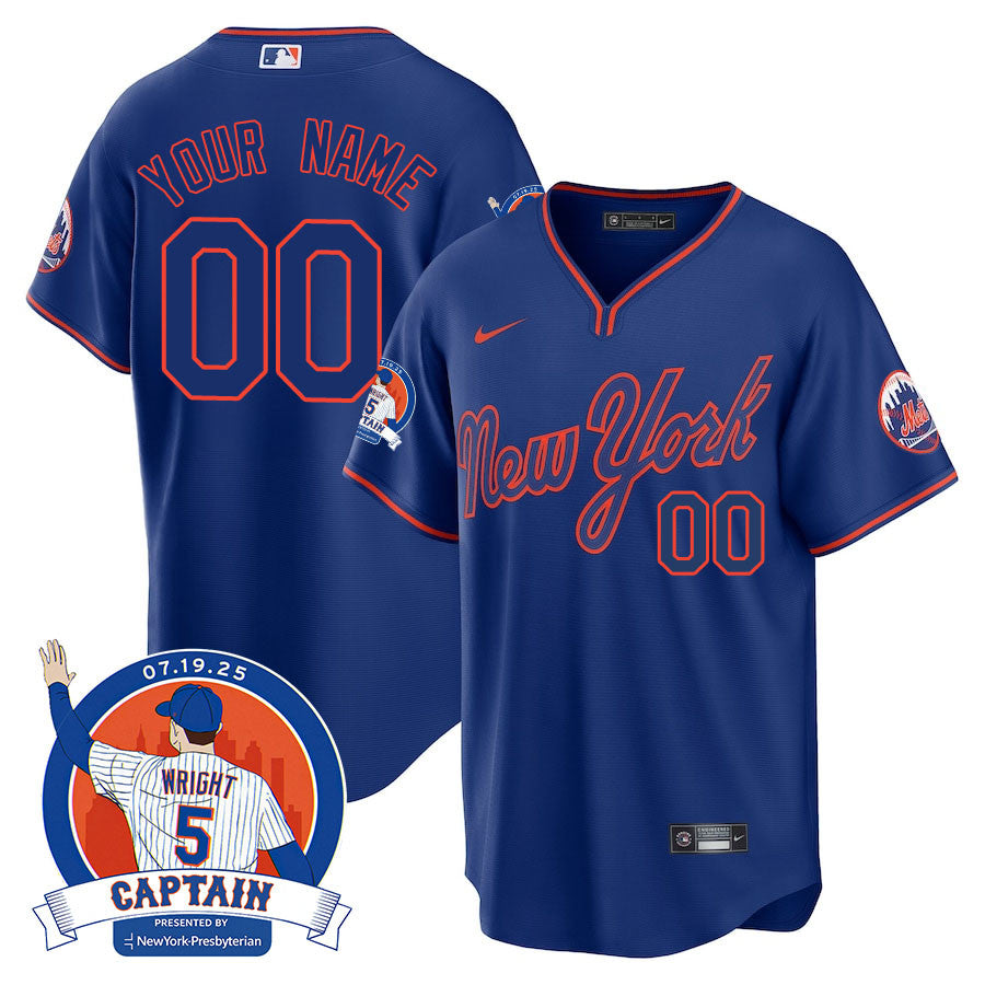 NYM David Wright "Mets Legend" Jersey - All Stitched