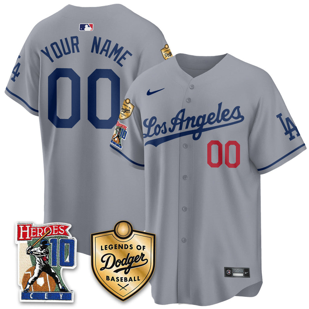 Dodgers Ron Cey "Legends Of Dodgers Baseball" Jersey - All Stitched