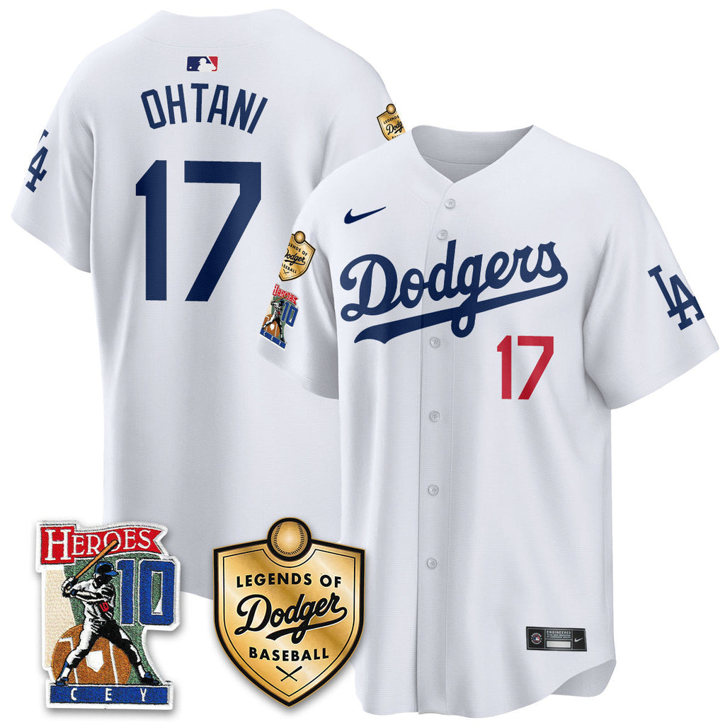 Dodgers Ron Cey "Legends Of Dodgers Baseball" Men Jersey - All Stitched