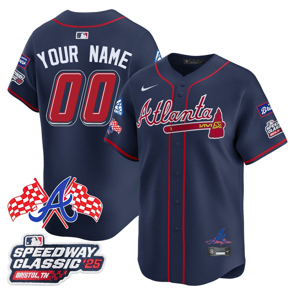 ATL 2025 Speedway Classic Limited Jersey V1 - All Stitched