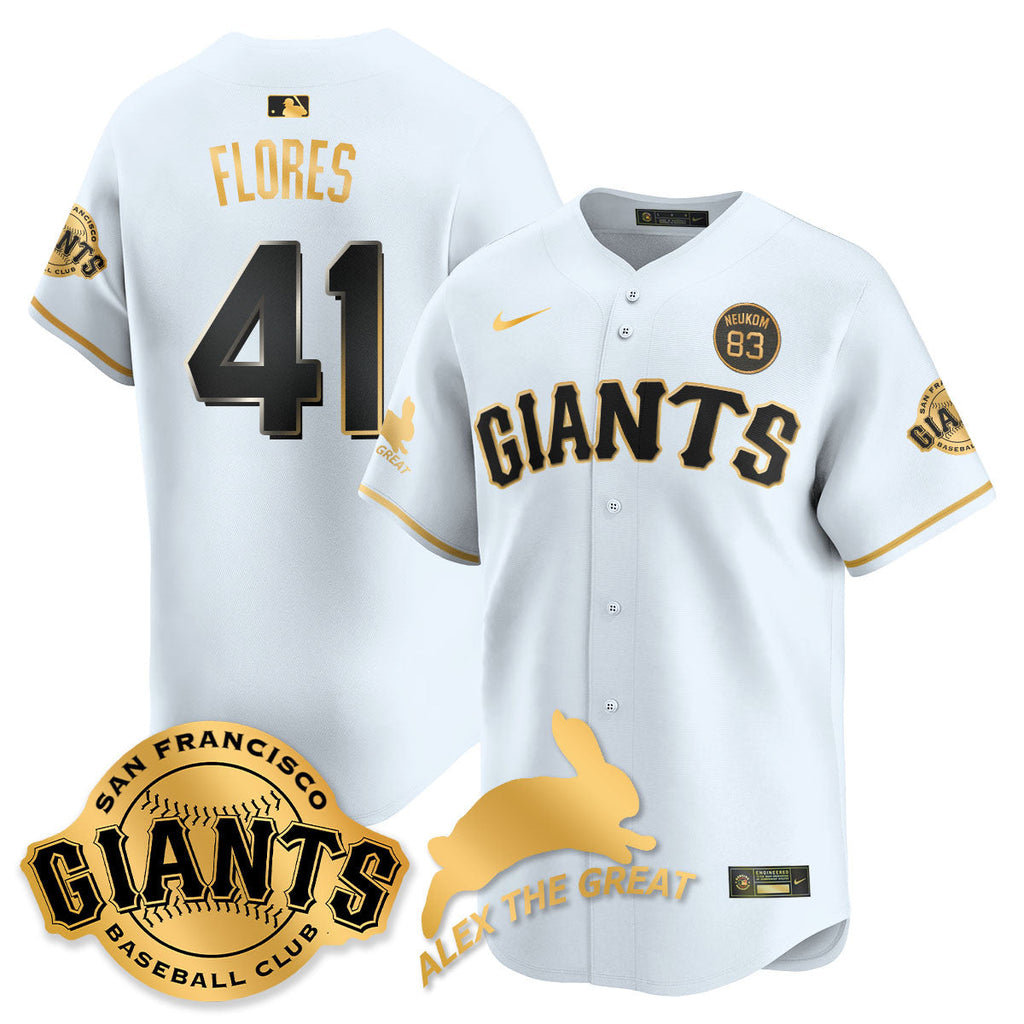 SF "Alex the Great" Rabbit Memories 2025 Jersey - All Stitched